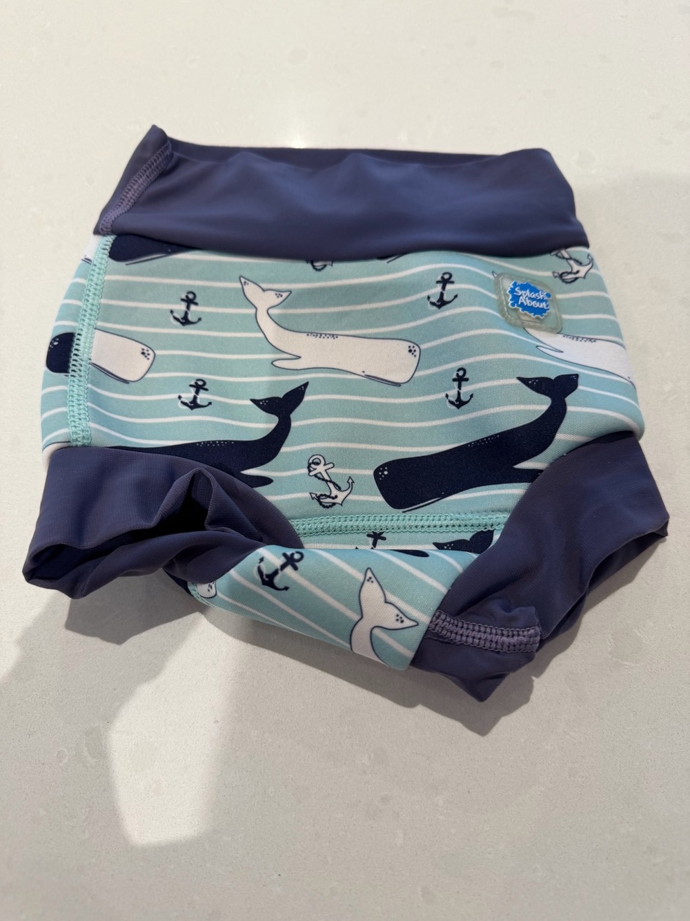 Splash about 12-24m Whale Print Swim Diaper